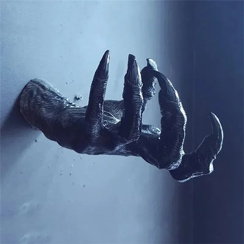 Resin Art Aesthetic - Gothic Witch's Hand Statues - Creative