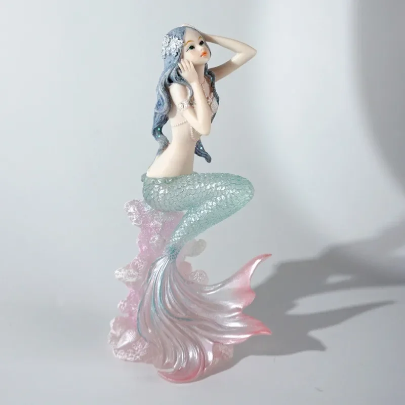 Resin Art Beach - Exquisite Resin Mermaid Coral Sea Wave