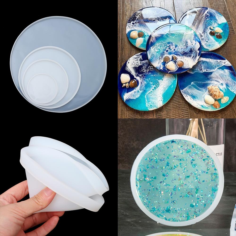 Resin Art Coasters - DIY Craft Fluid Arts Pendant Agate