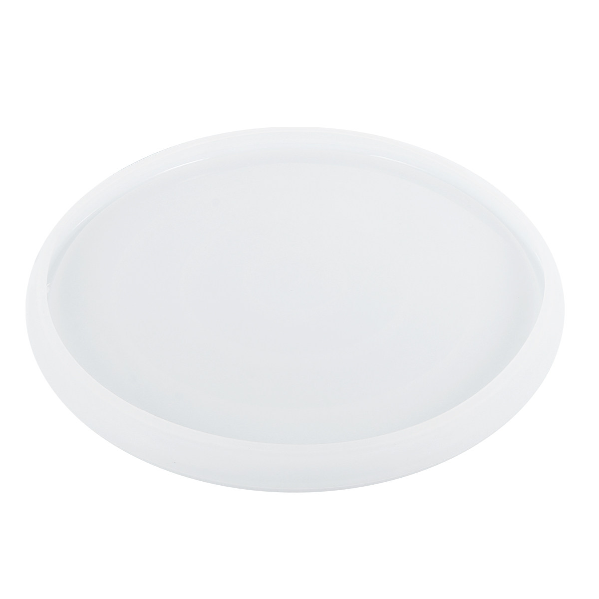 1Pcs Round Silicone Plate Mold - Resin Art Coasters 评论和价格