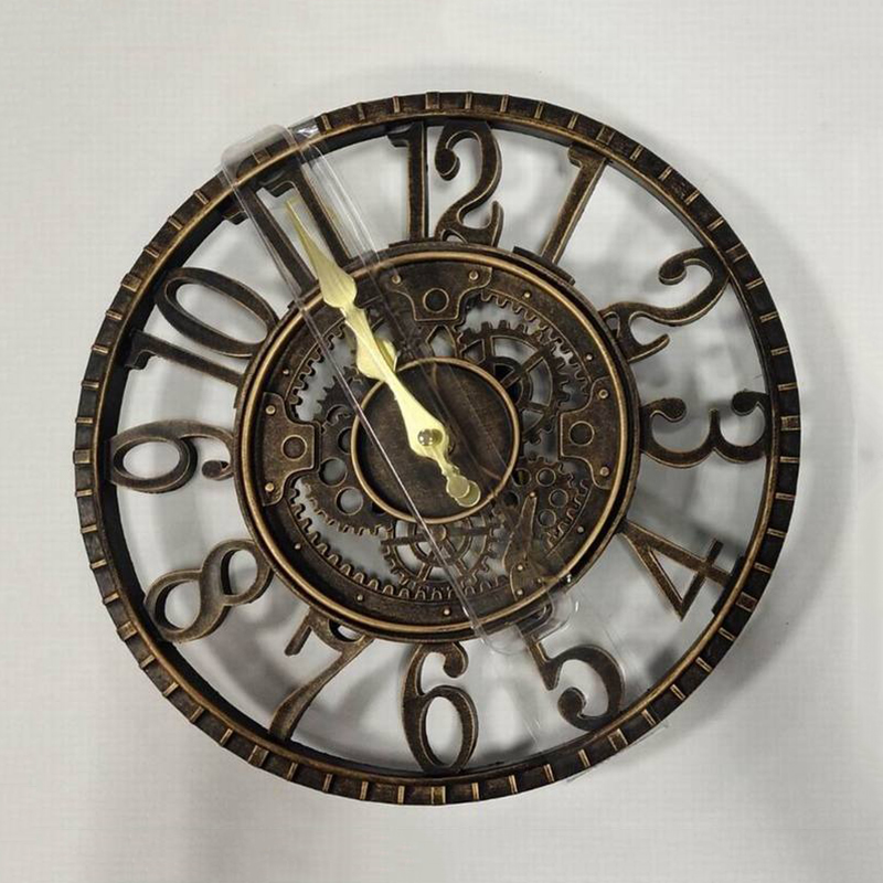 Outdoor Wall Clock Waterproof  - Resin Art Wall Clock 评论和价格
