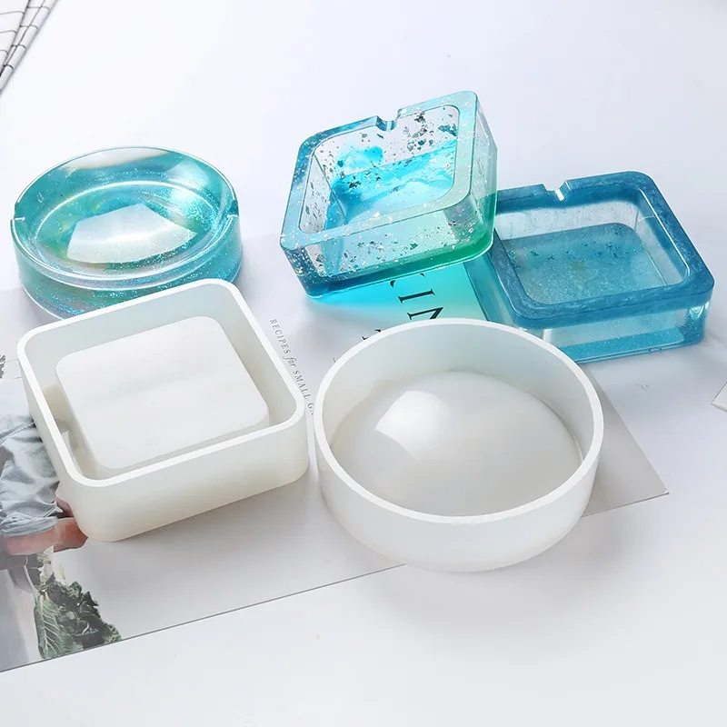 Silicone Mold Ashtray Resin Mo - Resin Art Stone 评论和价格