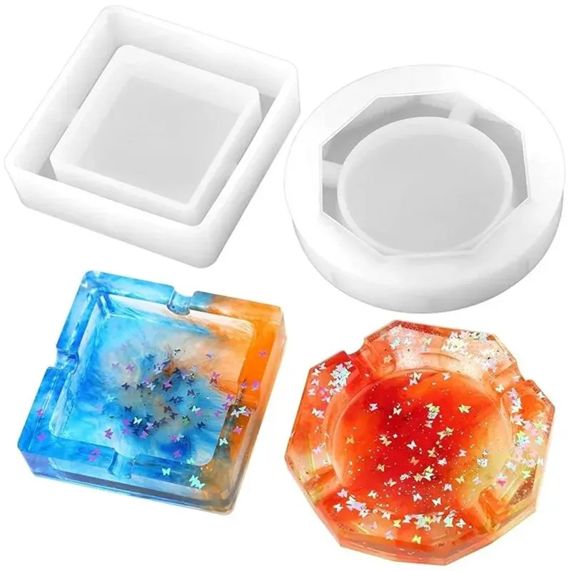 Silicone Mold Ashtray Resin Mo - Resin Art Stone 评论和价格