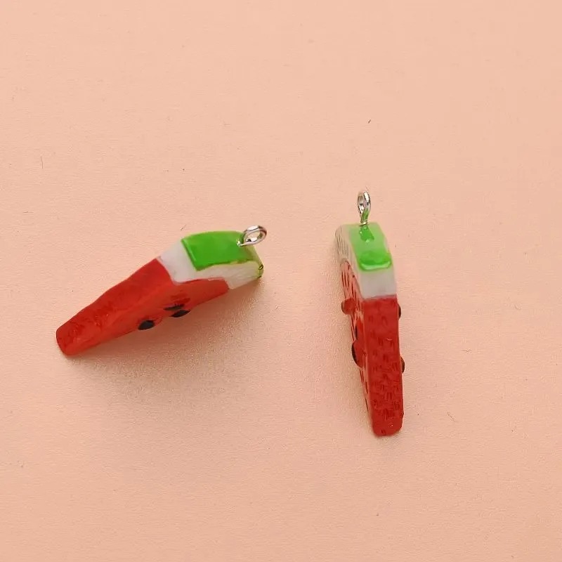 10Pcs Double Sided Triangle Wa - Resin Art Earrings 评论和价格