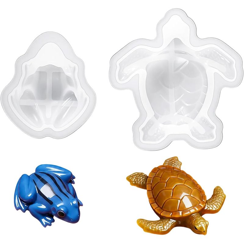 2Set of Sea Turtle Animal Resi - Resin Art Beach 评论和价格