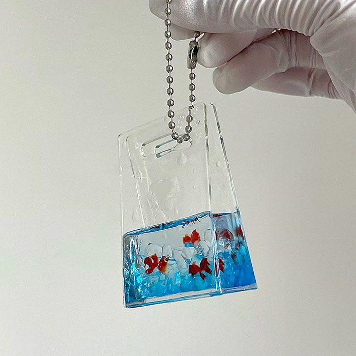 Handmade Epoxy Handbag Bag Sil - Resin Art Stone 评论和价格