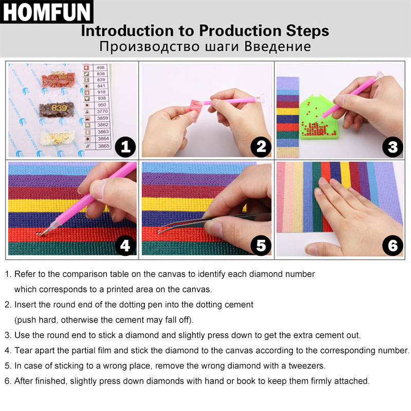 HOMFUN Diy 5d Diamond Painting - Resin Art Beach 评论和价格