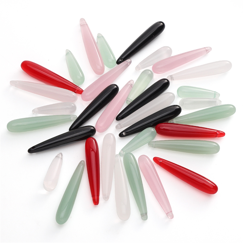 5pcs Beads Resin Teardrop Shap - Resin Art Earrings 评论和价格