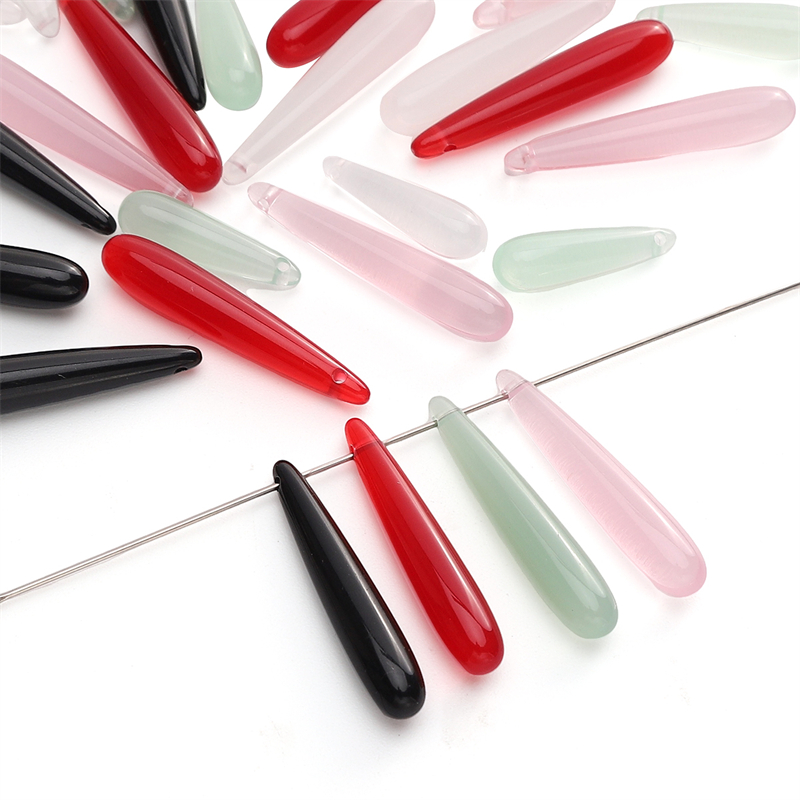 5pcs Beads Resin Teardrop Shap - Resin Art Earrings 评论和价格