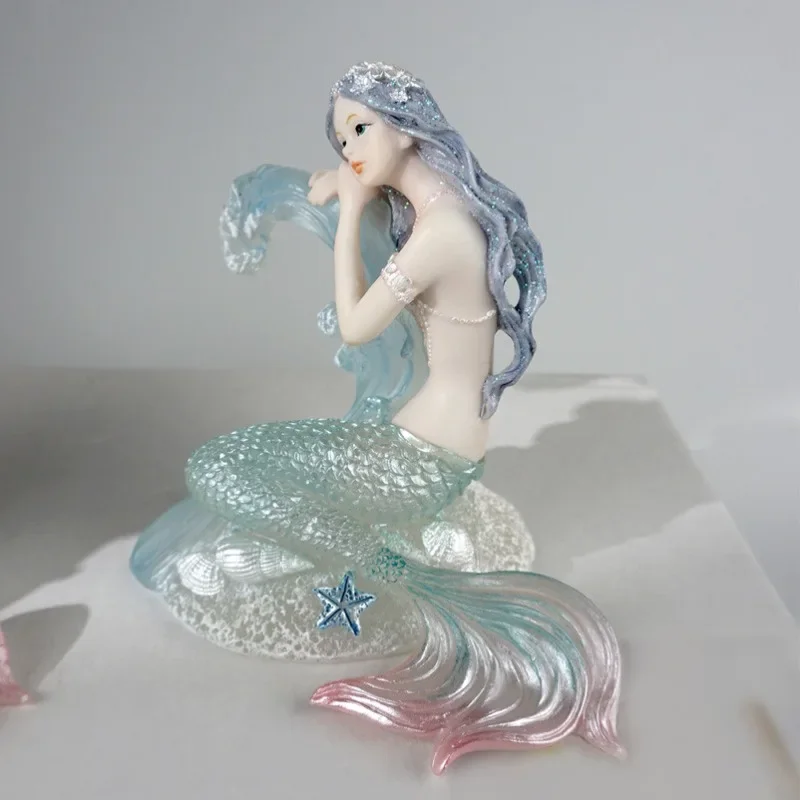 Exquisite Resin Mermaid Coral  - Resin Art Beach 评论和价格