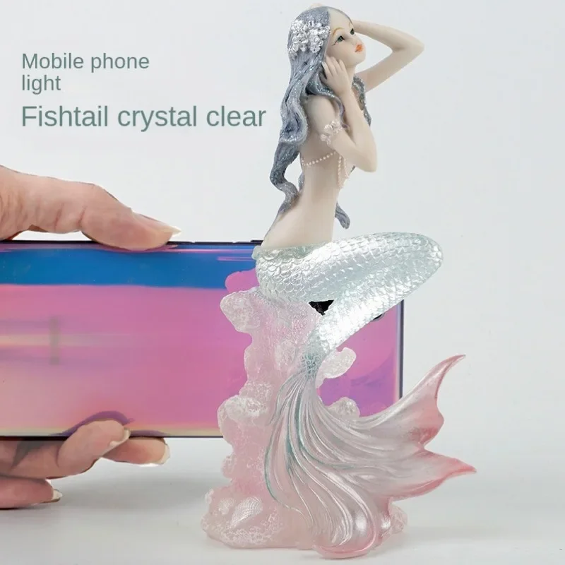 Exquisite Resin Mermaid Coral  - Resin Art Beach 评论和价格