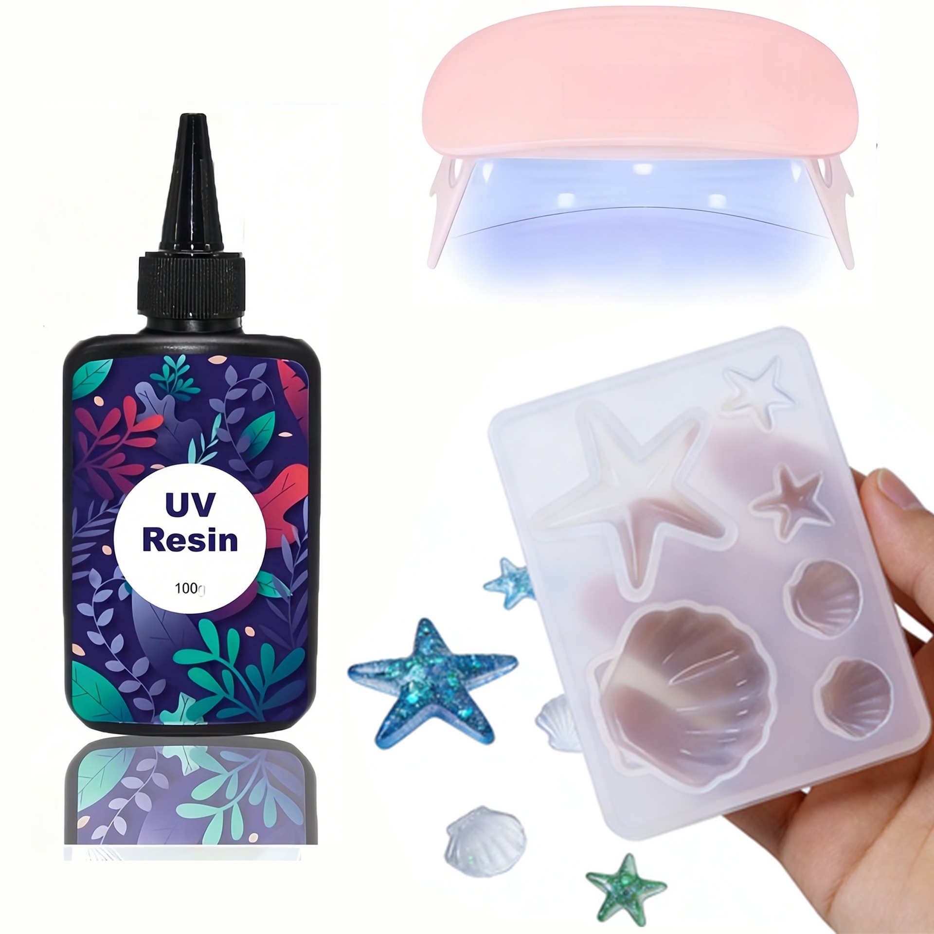 DIY Ocean Theme Crystal Epoxy  - Resin Art Epoxy 评论和价格