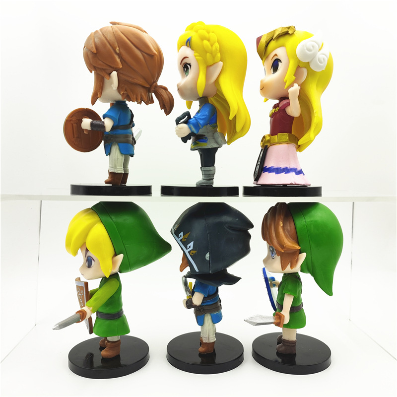 A set of 6 Pcs Game The Legend - Resin Art Zelda 评论和价格
