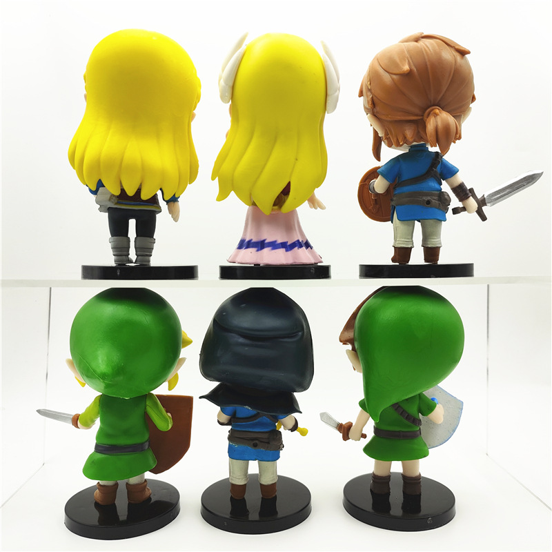 A set of 6 Pcs Game The Legend - Resin Art Zelda 评论和价格