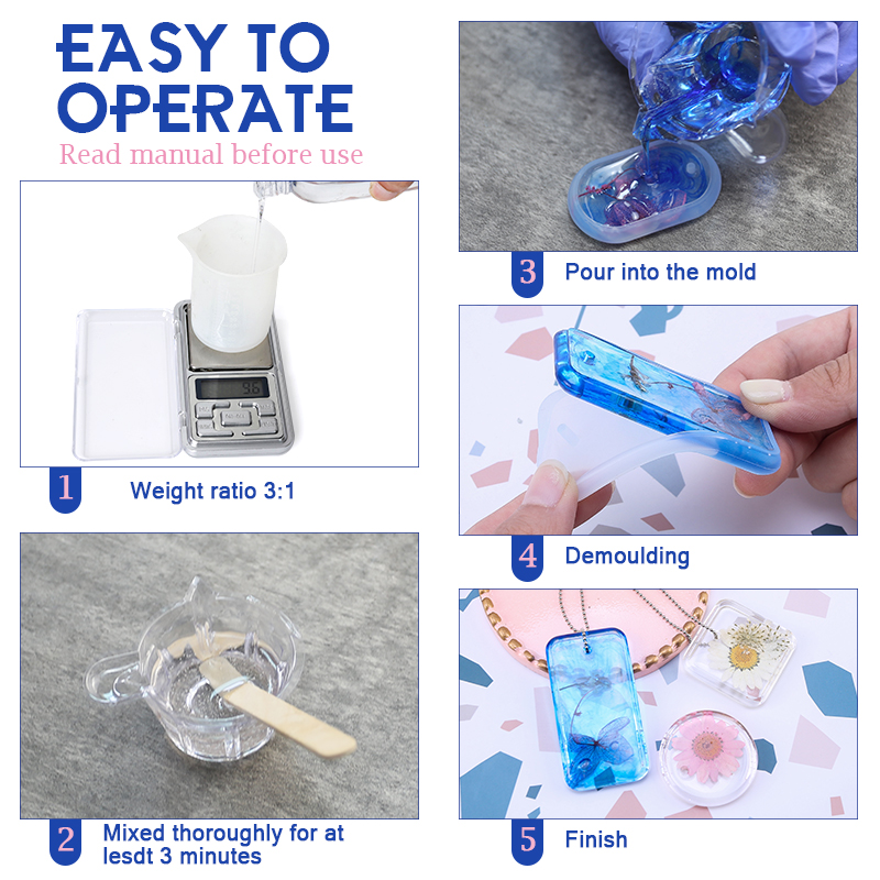 Epoxy Resin Kit Crystal Clear  - Resin Art Easy 评论和价格