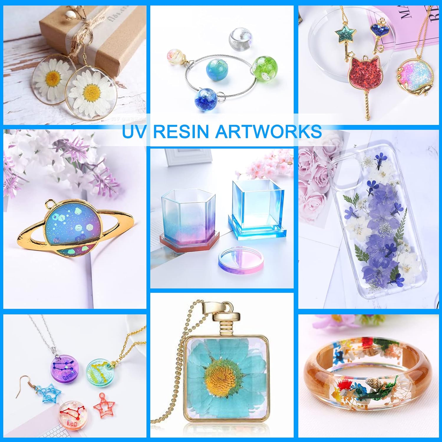 250g/500g UV Resin Clear Hard  - Resin Art Uv 评论和价格