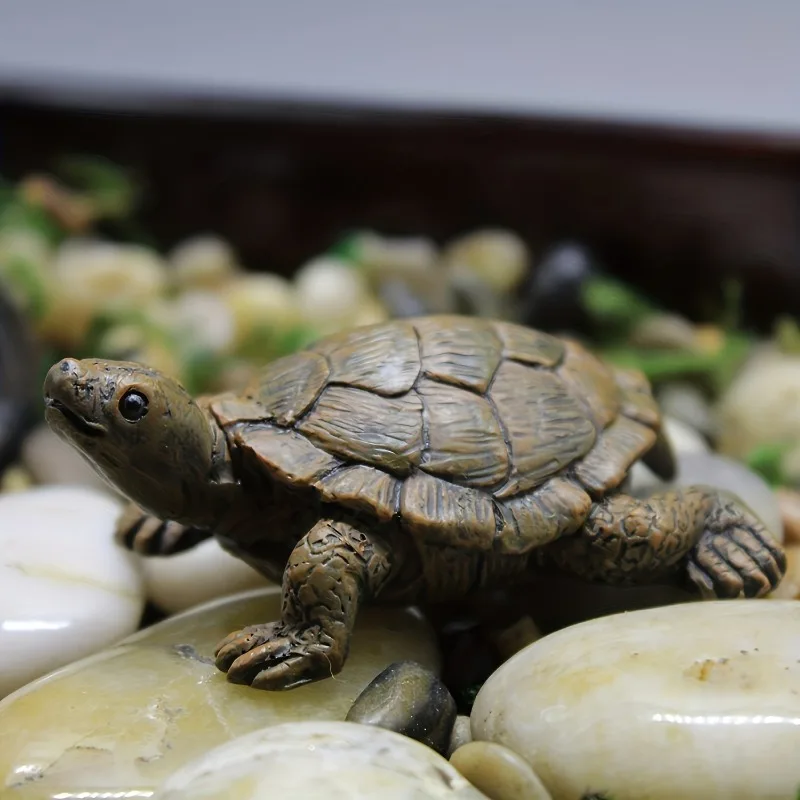 Charming Sea Turtle Resin Stat - Resin Art Beach 评论和价格