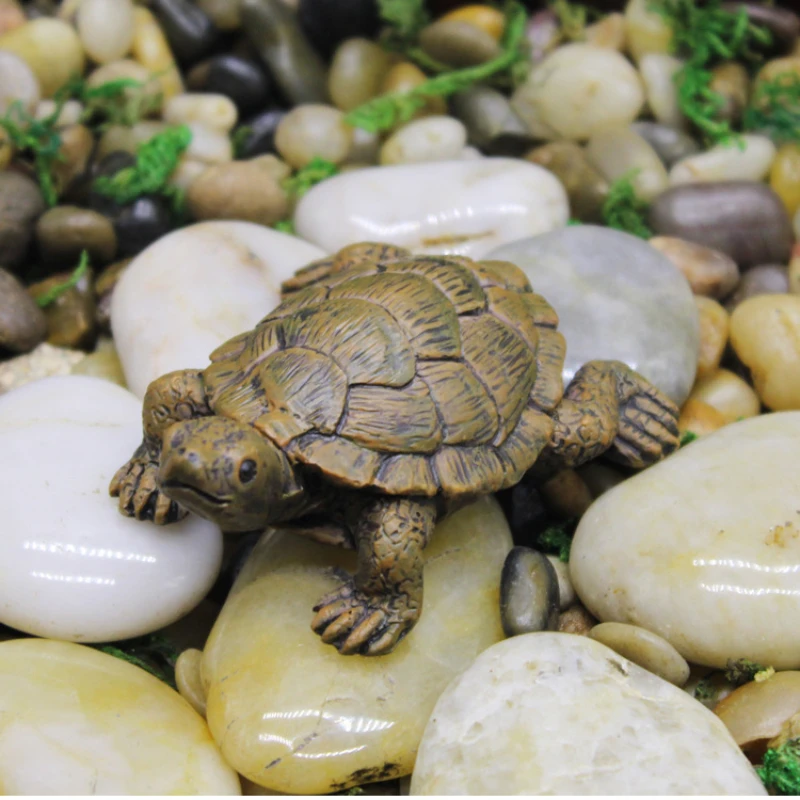Charming Sea Turtle Resin Stat - Resin Art Beach 评论和价格