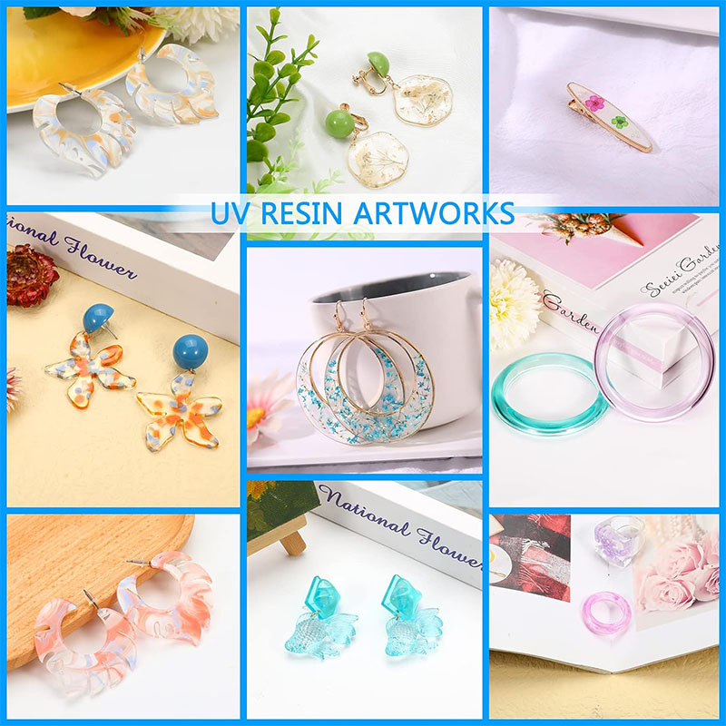 1 piece of 100G upgraded UV re - Resin Art Epoxy 评论和价格
