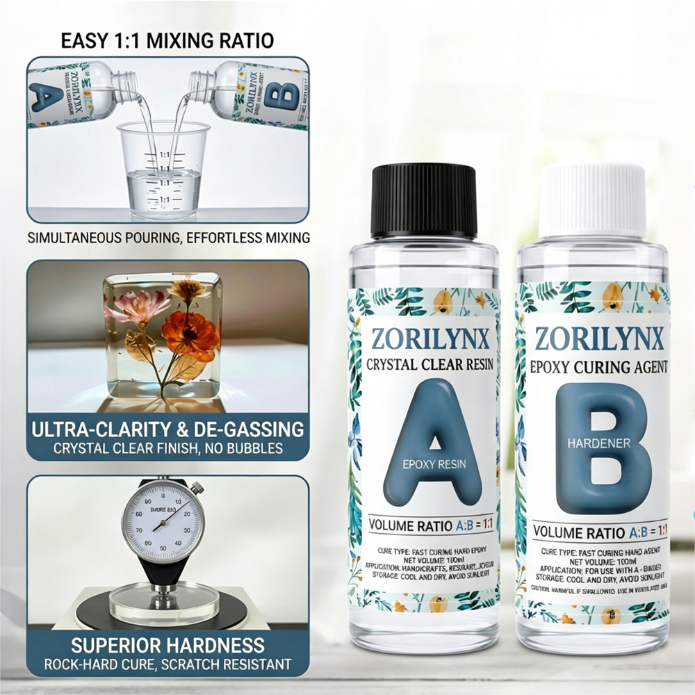 200ml Crystal Clear Epoxy Resi - Resin Art Easy 评论和价格