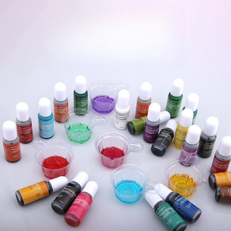 Resin Pigment Transparent Gems - Resin Art Stone 评论和价格