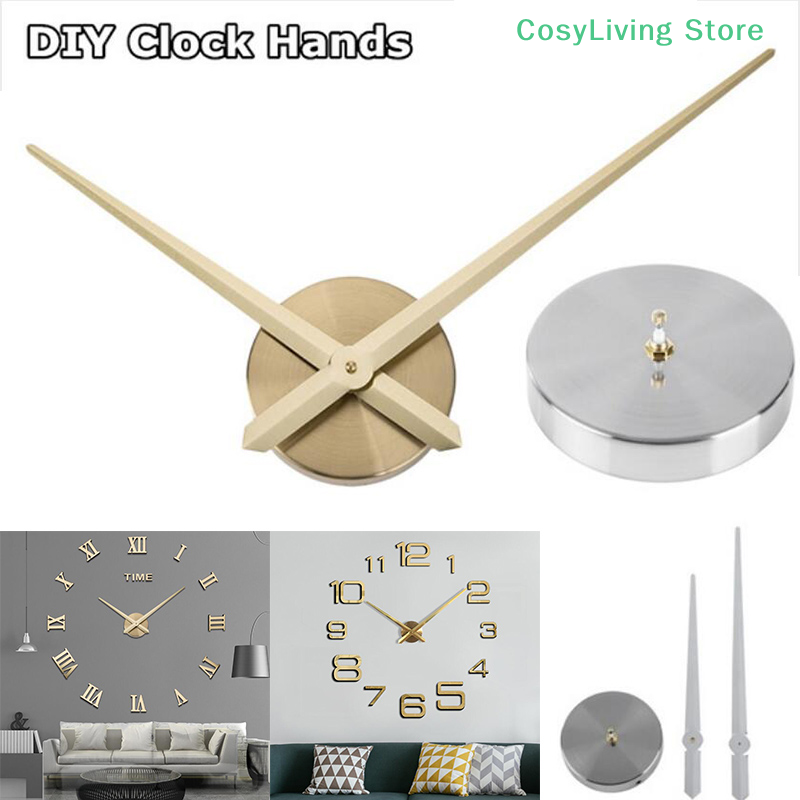 1Set 3D Wall Clock Simple DIY  - Resin Art Wall Clock 评论和价格