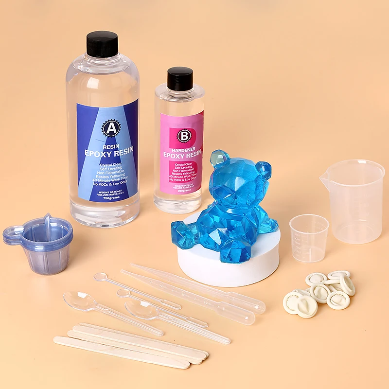 Epoxy Resin Kit Crystal Clear  - Resin Art Stone 评论和价格