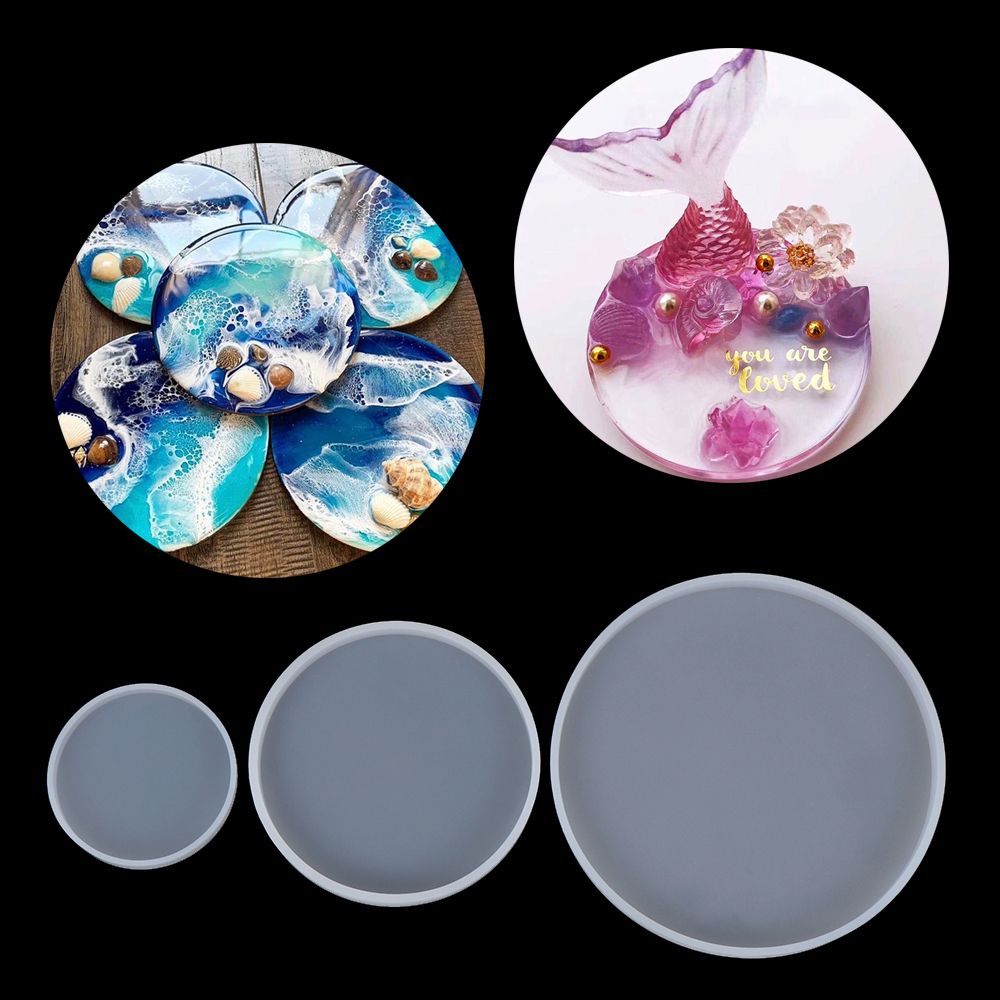 DIY Craft Silicone Fluid Arts  - Resin Art Coasters 评论和价格