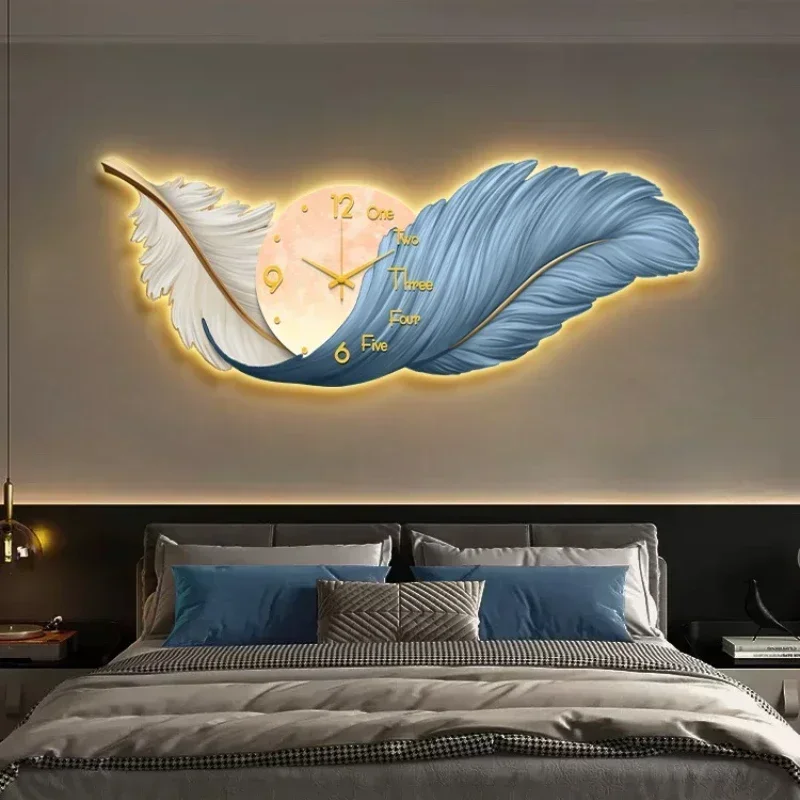 Art Clocks LED Wall Clock Ligh - Resin Art Wall Clock 评论和价格
