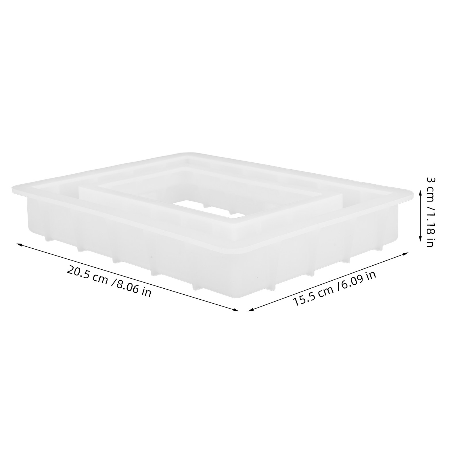 Photo Frame Silicone Mold Rect - Resin Art Easy 评论和价格