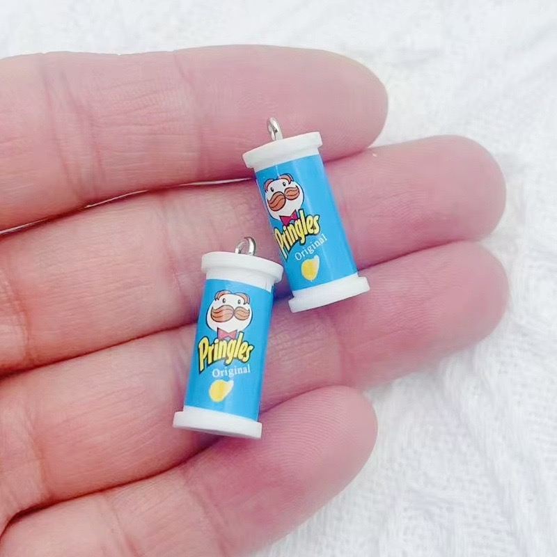 10pcs Simulation 3D Bucket Pot - Resin Art Earrings 评论和价格