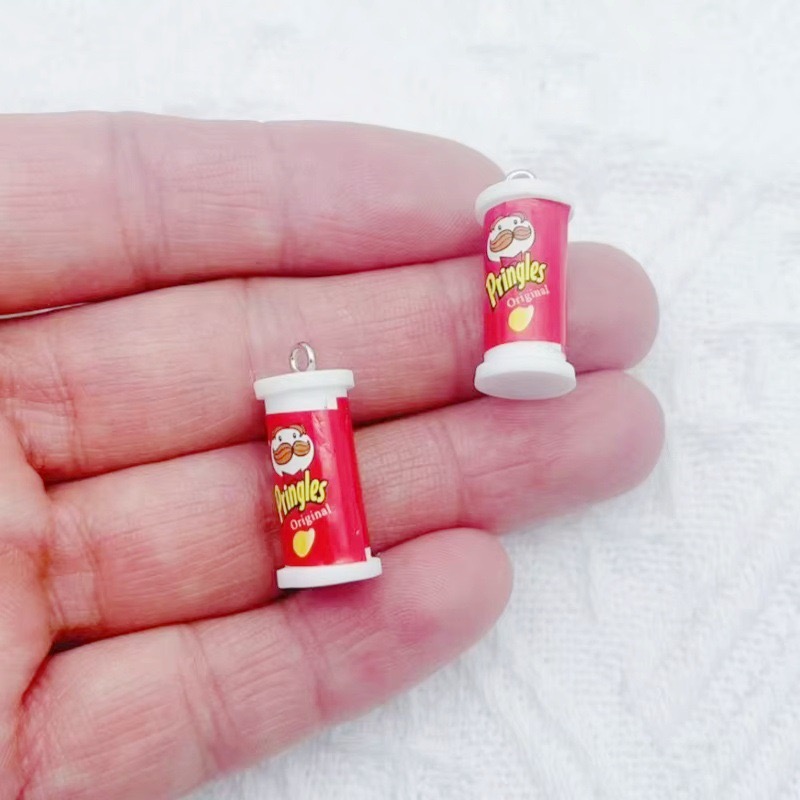 10pcs Simulation 3D Bucket Pot - Resin Art Earrings 评论和价格