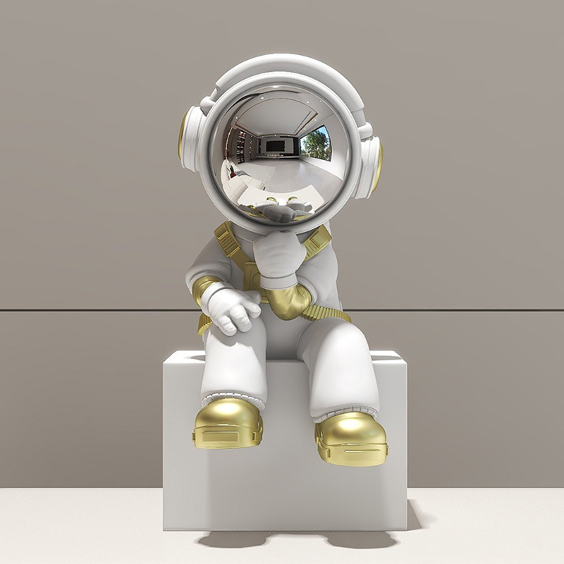 Miniature Astronaut Ornaments  - Resin Art Aesthetic 评论和价格