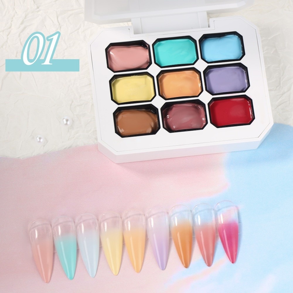 Mini 4IN1 Pat Ombre Gel Nail P - Resin Art Easy 评论和价格