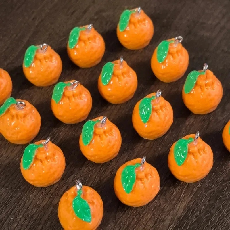 10Pcs 3D Simulation Dekopon Ma - Resin Art Earrings 评论和价格