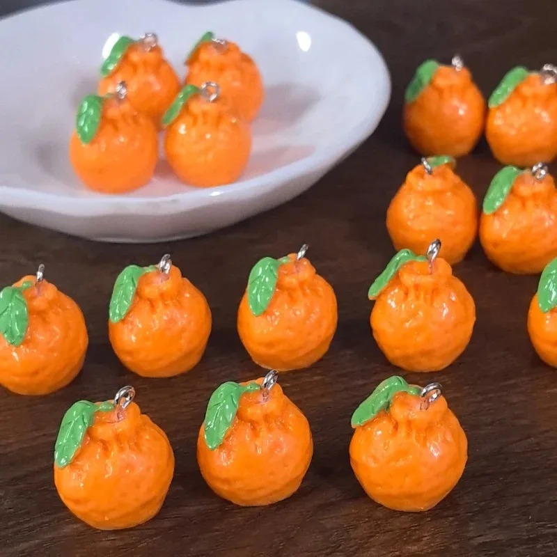 10Pcs 3D Simulation Dekopon Ma - Resin Art Earrings 评论和价格