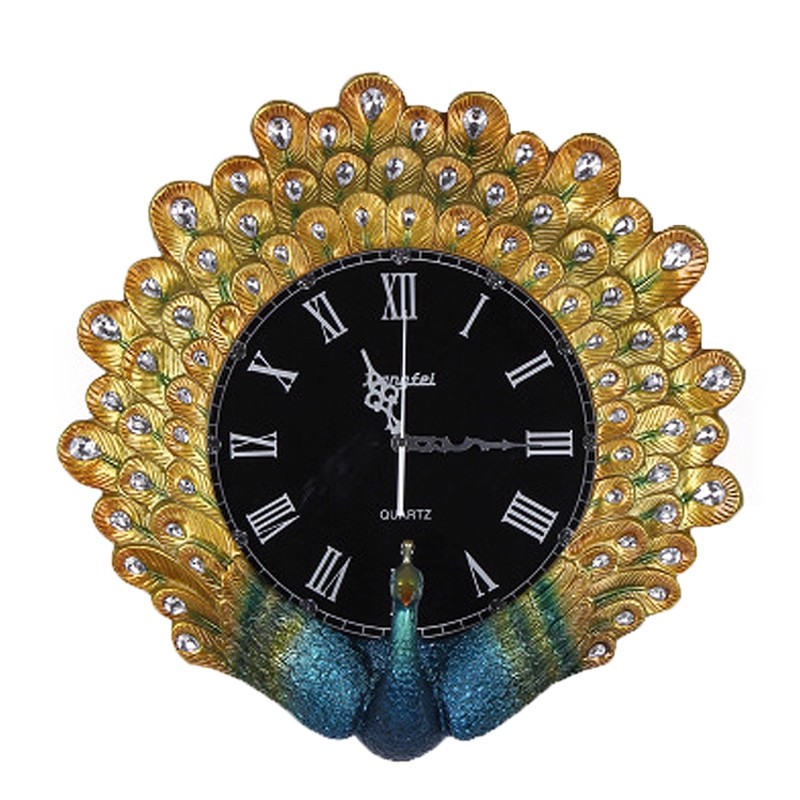 Vintage High-End Decorative Wa - Resin Art Wall Clock 评论和价格