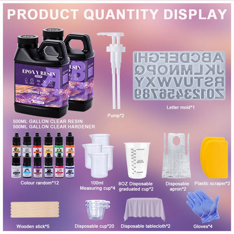Epoxy Resin Kit Crystal Clear  - Resin Art Easy 评论和价格