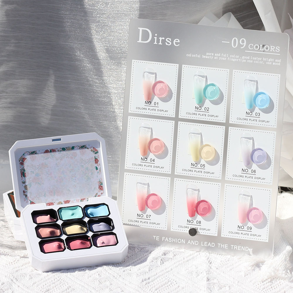 1pc 4/9Colors Patting Gel Grad - Resin Art Uv 评论和价格