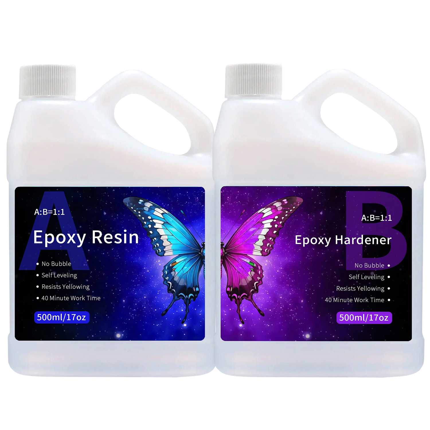 New upgrad 1:1 Epoxy Resin Cry - Resin Art Easy 评论和价格