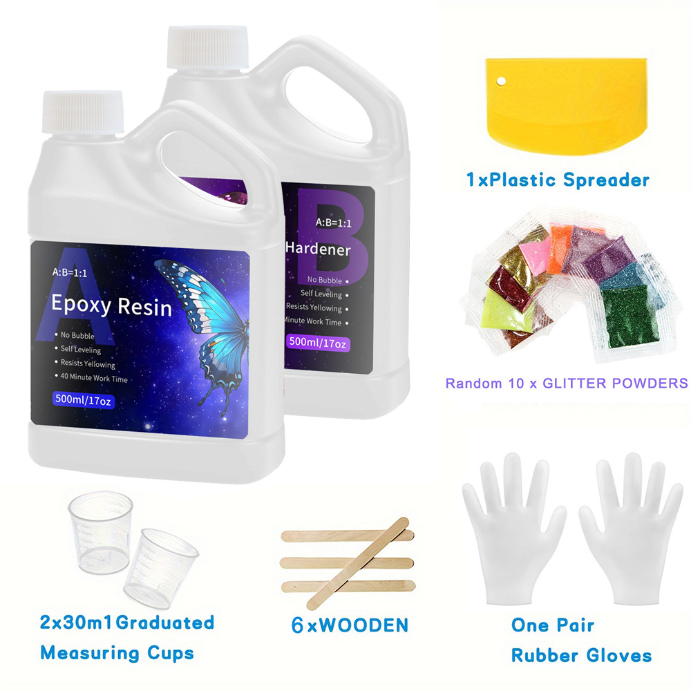 New upgrad 1:1 Epoxy Resin Cry - Resin Art Easy 评论和价格