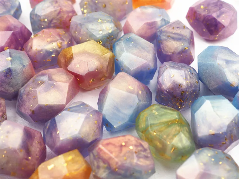DIY Crystal Irregular Stone Si - Resin Art Stone 评论和价格