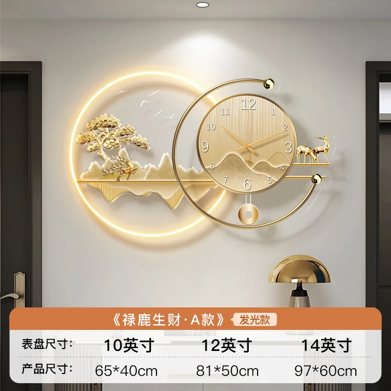 Art Mural Wall Clocks Luxury D - Resin Art Wall Clock 评论和价格