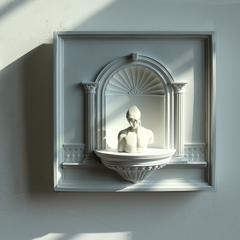 ‌French Vintage Wall Art, Plas - Resin Art Wall Clock 评论和价格