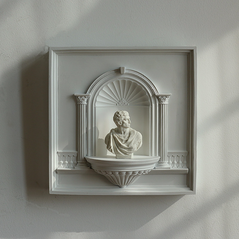 ‌French Vintage Wall Art, Plas - Resin Art Wall Clock 评论和价格