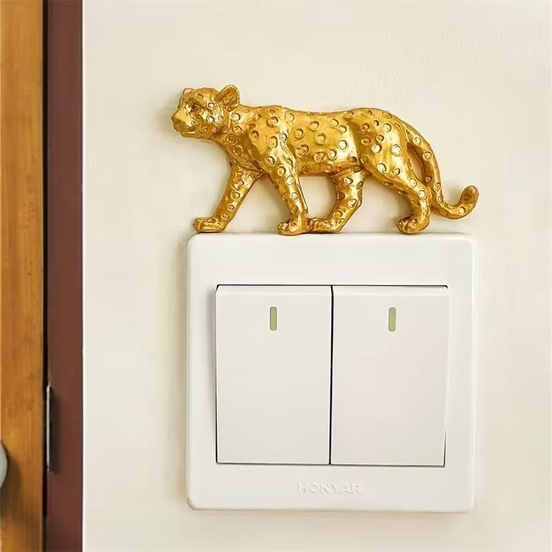 Leopard Light Switch Decoratio - Resin Art Easy 评论和价格