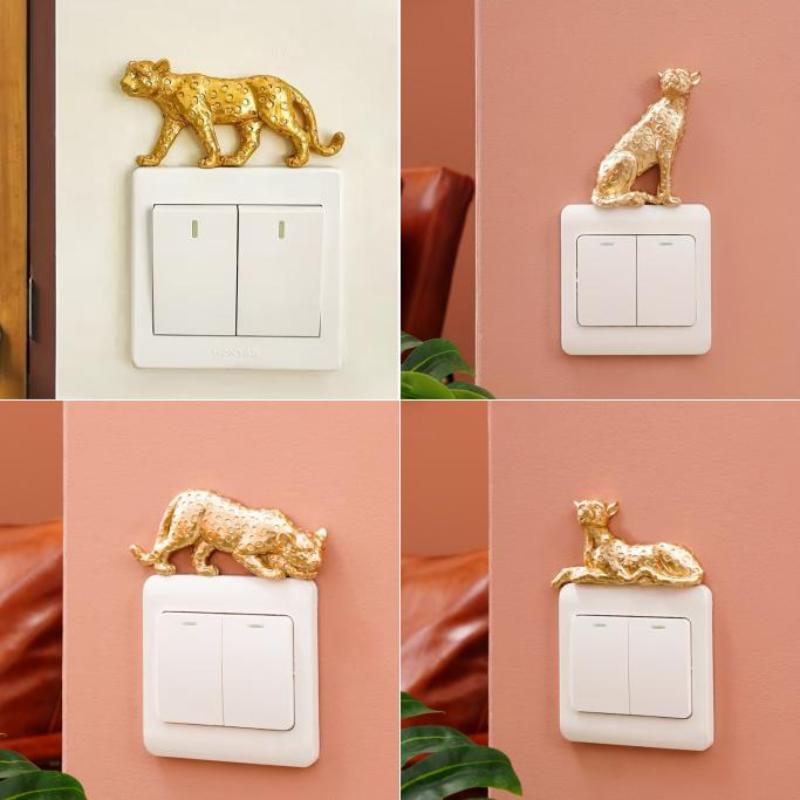 Leopard Light Switch Decoratio - Resin Art Easy 评论和价格