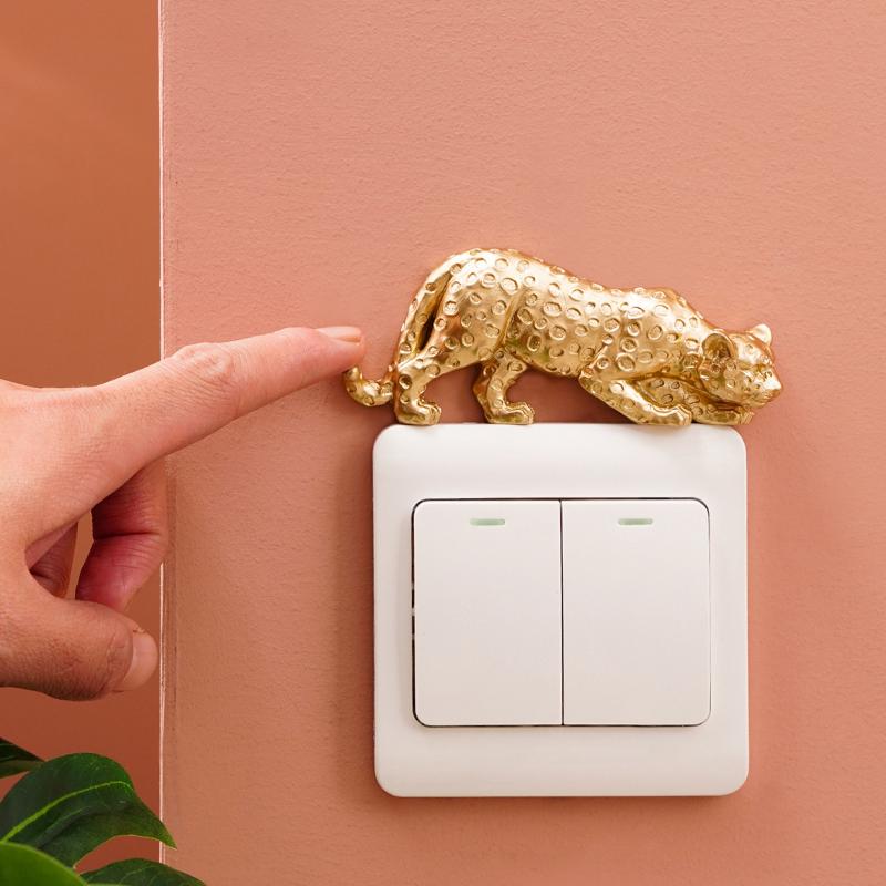 Leopard Light Switch Decoratio - Resin Art Easy 评论和价格